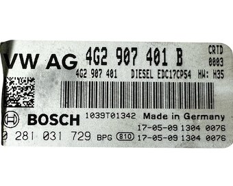 Řídící jednotka motoru CRTD 4G2907401B Audi A6 4G FL 2018 - 3