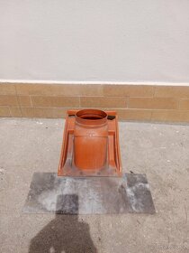 Střešní průchodky na turbo kotel 125mm - 3
