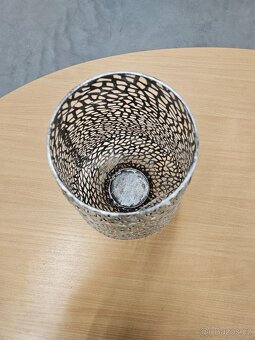 Designová váza, antik, kov, 47 cm (TOP NOVÉ) - 3