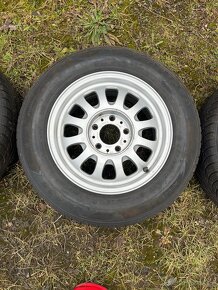 Prodám ALU kola a zimní pneu 205/65 r15 - 3