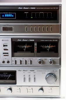 FISHER zostava / zosilňovač, tapedeck, tuner / top stav - 3