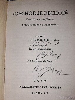UNIKÁTNÍ KUS PRO SBĚRATELE: PODEPSANÁ KNIHA OBCH. VTIPŮ - 3
