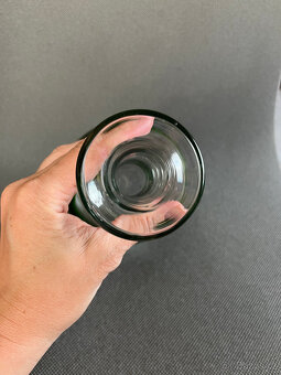 Rosenthal Designová váza, karafa 23 cm, hutní sklo - 3