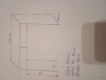 Prodám psací stůl - 3