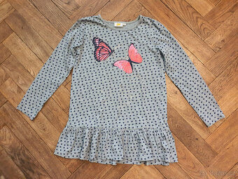 Dívčí halenka, šaty, tunika, vel. 128-140 - 3