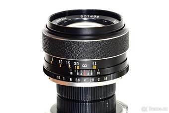 Tomioka ORIGINAL 1,4/55mm M42 TOP STAV - 3
