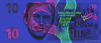 PAMĚTNÍ BANKOVKA, VÁCLAV HAVEL, POUZE 2500 KUSŮ - 3