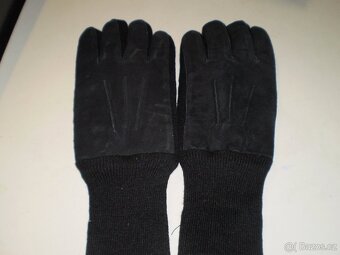 rukavice pánské - zimní ++ nové++  s nápletem - 3