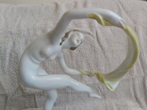 Art deco soška Herend - 3