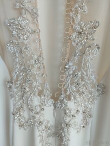 Elegantní svatební šaty - 3