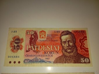 BANKOVKY 50 KČS, NEJVZÁCNĚJŠÍ VYDANÉ SÉRIE JEDNOTLIVÝCH EMIÍ - 3