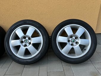Letní alu kola Škoda 6Jx15 H2 ET43 - 3