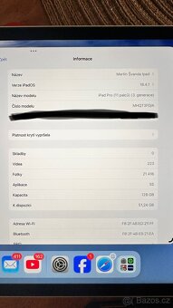 Apple iPad Pro 11 2021 128GB M1 + tužka FIXED + obal IWANT - 3