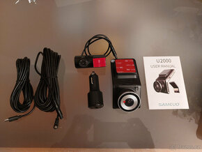 Sameuo U2000 GPS Dash cam Front and Rear UHD2160P video Reco - 3