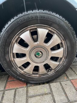 Alu kola originál Škoda 205/55 R16 - 3