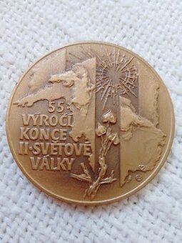 DEKRET A VÝROČNÍ MEDAILE 55. VÝROČÍ KONCE II. SVĚTOVÉ VÁLKY - 3