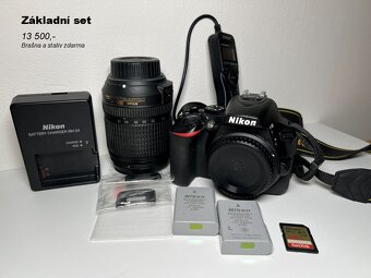 Nikon D5600 - set - 3
