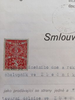 Staré dokumenty s kolky - 3