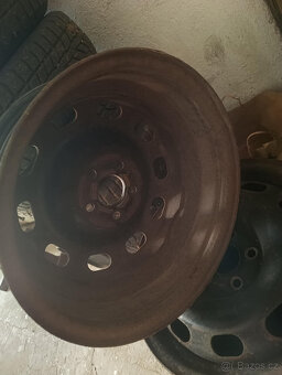 Plechové disky Octavia 1 5x100 R15 - 3