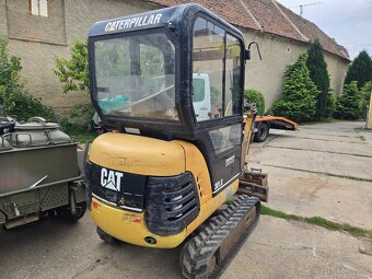 Minibagr Caterpillar 301.8 najeto 5110mth.Roztahovací - 3