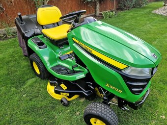 Zahradni Traktor sekačka JOHN DEERE X350 R - skvělý stav - 3