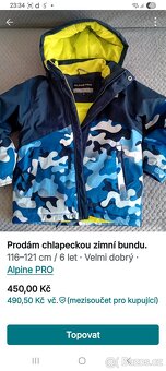 Dětská zimni bunda a kalhoty - 3