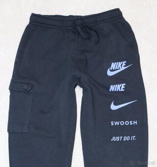 2x černé tepláky NIKE vel. 158-170 / S - 3