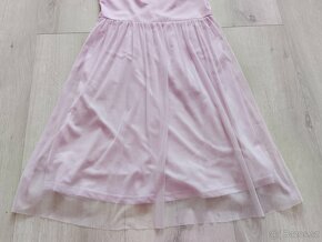 Šaty slavnostní s flitry vel.152-158 - 3