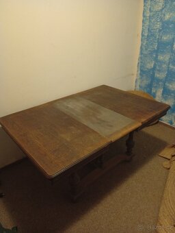 Retro stůl se židlemi - 3