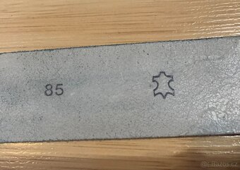 Kožený pásek opasek 85 cm zn. S’Oliver - 3