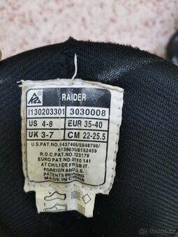 dětské inline brusle K2 nastavitelná vel. 35-40 - 3