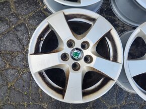 14"alu sada disků Sprint 5x100 origo Škoda Fabia Roomster - 3