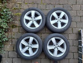 ALU kola,sada,VW DOVER,originál VW,205/55 R16,5x112,TOP - 3