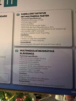 Bezdrátová klávesnice Connect IT CKB-3010-CS - 3