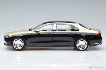 1:18 Mercedes Maybach S680 4Matic Z223 designo gold-obsidian - 3