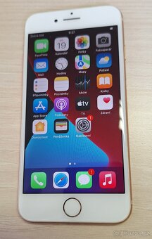 Apple Iphone 8 - 256gb - růžový / jako nový / super stav - 3