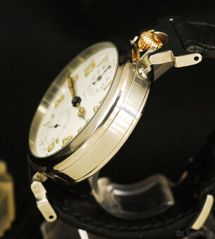 ZENITH 1920 ALARM švýcarské luxusní náramkové hodinky - 3