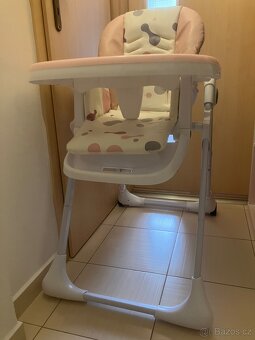 Jídelní židlička Kinderkraft YUMMY – dobrý stav - 3