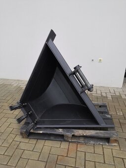 Příkopová lžíce na bagr 8-10 tun, traktorbagr, kolovy bagr - 3