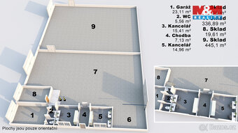 Pronájem skladu, 1072 m², Hradec Králové, ul. Stavební - 3