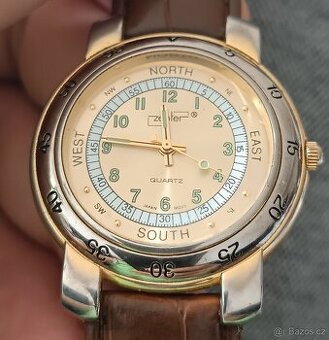 Pánské hodinky PHILIP ZEPTER _SWISS MADE _NOVÁ BATERIE👍👍👍 - 3