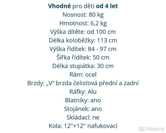 DĚTSKÁ KOLOBĚŽKA OLPRAN - 3