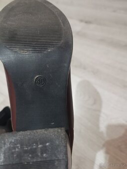 Kotníkové boty vel. 40 - 3