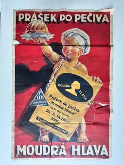 starý reklamní  plakat - 3