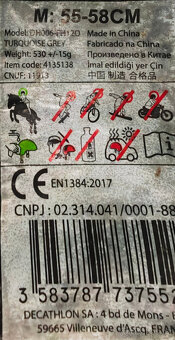 Dětská jezdecká helma Turquoise - 3