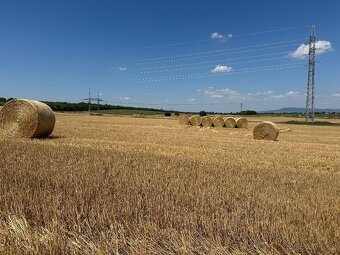 Pšeničná slama guľaté baliky - 3
