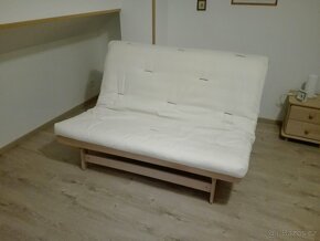 Futonová postelová sedačka Tanuki buk 140 x 200 - 3