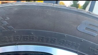 Kumho ecsta 215/55/18 letní - 3