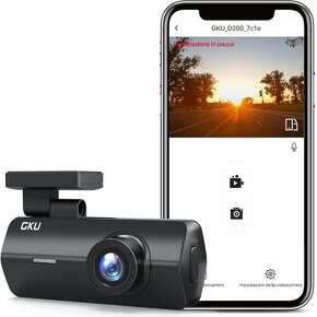 GKU Palubní kamera D200, Ultra HD 2,5K, F 2,0, 170° - 3