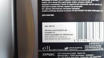Motorový olej Vapsoil 0w-30 - 3